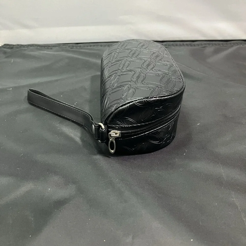 Oakley Soft Shell Case Zip Glasses Sunglasses Black‎ Logo Wristlet Strap